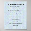 Recherche de tennies posters Commandments