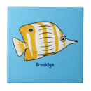 Recherche de de poisson carreaux Illustration