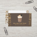 Recherche de boissons de café cartes visite Barista