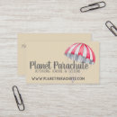 Recherche de parachutisme cartes visite Parachute
