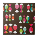 Recherche de dessin poissons carreaux Brun