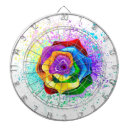 Recherche de arc en ciel couleurs de jeux de fléchettes Multicolore