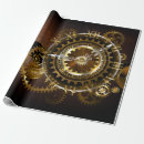 Recherche de horloge papier cadeau Steampunk