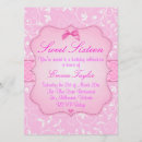 Recherche de dentelle 14x19 invitations Floral