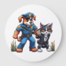 Recherche de humour de chat horloges Dessin