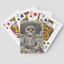 Recherche de calaveras jeux de cartes Mexicain