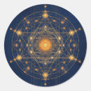 Recherche de symboles mystiques autocollants Mandala