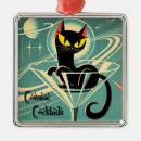 Recherche de futuriste ornements Chat noir