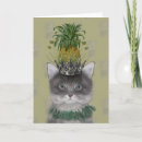 Recherche de chat gris vœux cartes Chats mignons