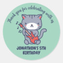 Recherche de dessin de chat autocollants Chaton