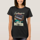 Recherche de synthétiseur tshirts Musicien