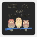 Recherche de hibou nocturne autocollants Oiseau