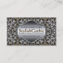 Recherche de style baroque cartes visite Vintage