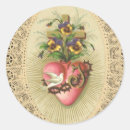Recherche de coeur vintage autocollants Pour tous