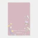 Recherche de butterfly post its Rose