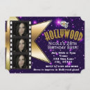 Recherche de hollywood invitations Sucré
