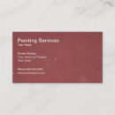 Recherche de affaires de peinture cartes visite Décorateur