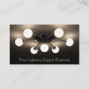 Recherche de lampe électrique cartes visite Lumière
