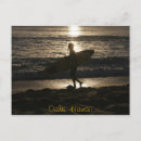Recherche de surfer cartes postales Planche de surf