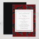 Recherche de rouge noir mariage invitations Hiver