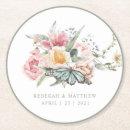 Recherche de fleur tulipe dessous de verres Aquarelle