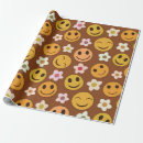 Recherche de visage jaune papier cadeau Enfants
