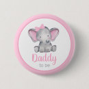 Recherche de baby shower fille badges Rose