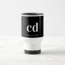 Recherche de initiale voyage mugs Élégant