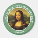 Recherche de leonardo magnets Mona lisa