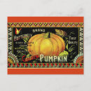 Recherche de décoration cartes postales Citrouille