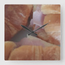 Recherche de pain français horloges Petit déjeuner