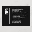 Recherche de moderne horizontales 11x16 invitations Monogramme