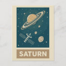 Recherche de saturne cartes postales Vintage