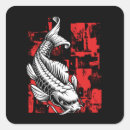Recherche de carpe koi autocollants Japonais
