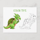 Recherche de dragon vert cartes postales Rouge