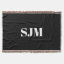 Recherche de monogram couvertures plaids Initiales