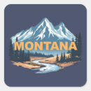 Recherche de montana autocollants Parc national de yellowstone