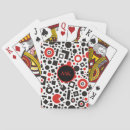 Recherche de les années 50 jeux de cartes Géométrique