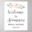 Recherche de bridal shower welcome signes Eucalyptus