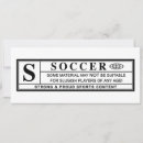 Recherche de football drôle invitations Équipe