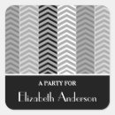 Recherche de zigzag noir et blanc autocollants Moderne