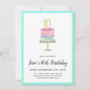 Recherche de 10 ans invitations Fête d'anniversaire