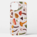 Recherche de champignon vintage iphone coques Illustration