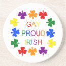 Recherche de shamrock dessous de verres Irlandais