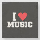 Recherche de music dessous de verres Clef