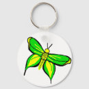 Recherche de dessin papillon porteclés Vert