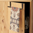 Recherche de motif oriental cuisine linges Vintage