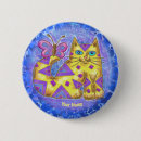 Recherche de chat jaune badges Papillon