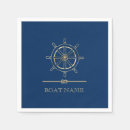 Recherche de bateau serviettes Bleu marine