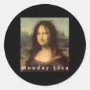 Recherche de mona lisa autocollants Chef d'oeuvre